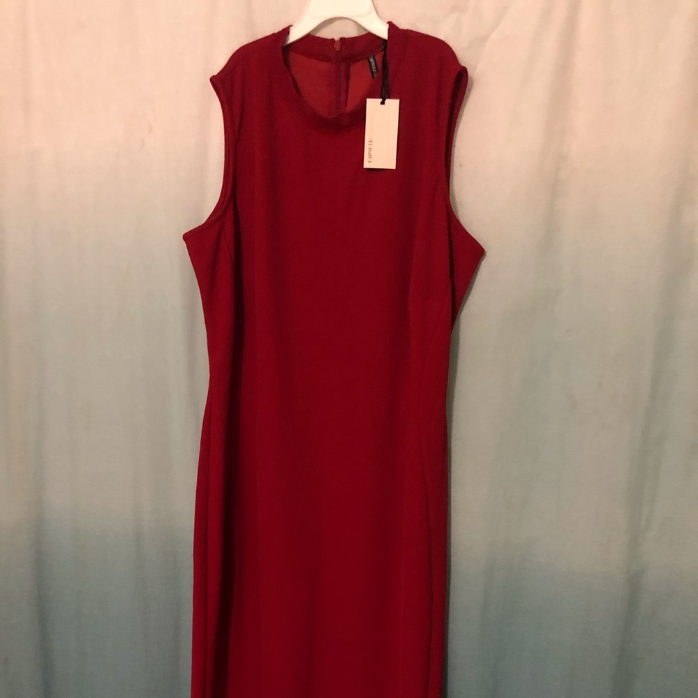 NWT red sleeveless Capsule dress
